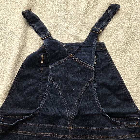 Carhartt XXL Short Women's Rugged Flex Denim Double Front Bib Overalls - Picture 7 of 10